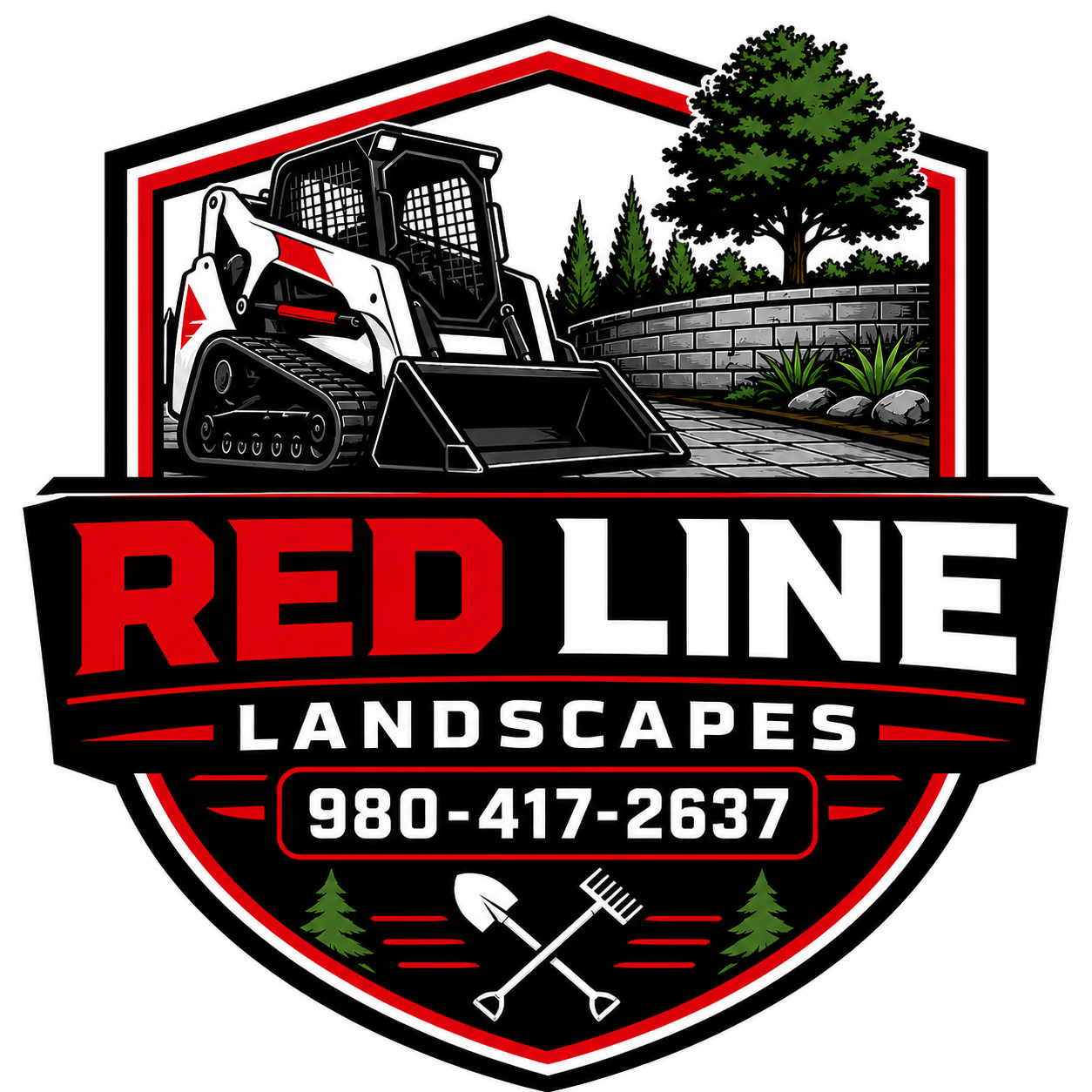 Red Line Landscapes logo